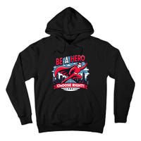 Red Ribbon Week Awareness For Students and Teachers Tall Hoodie