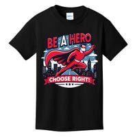 Red Ribbon Week Awareness For Students and Teachers Kids T-Shirt