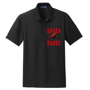 Red Ribbon Week Awareness Halloween Dry Zone Grid Polo