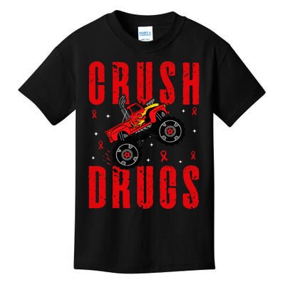 Red Ribbon Week Awareness Halloween Kids T-Shirt