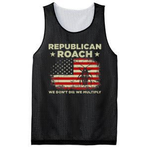 Republican Roach We Dont Die We Multiply Mesh Reversible Basketball Jersey Tank