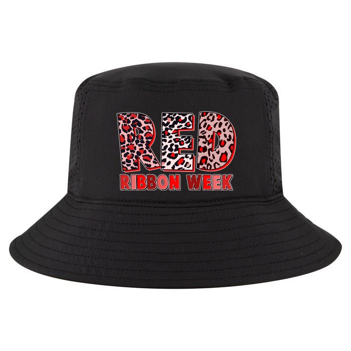 Red Ribbon Week Awareness Cool Comfort Performance Bucket Hat