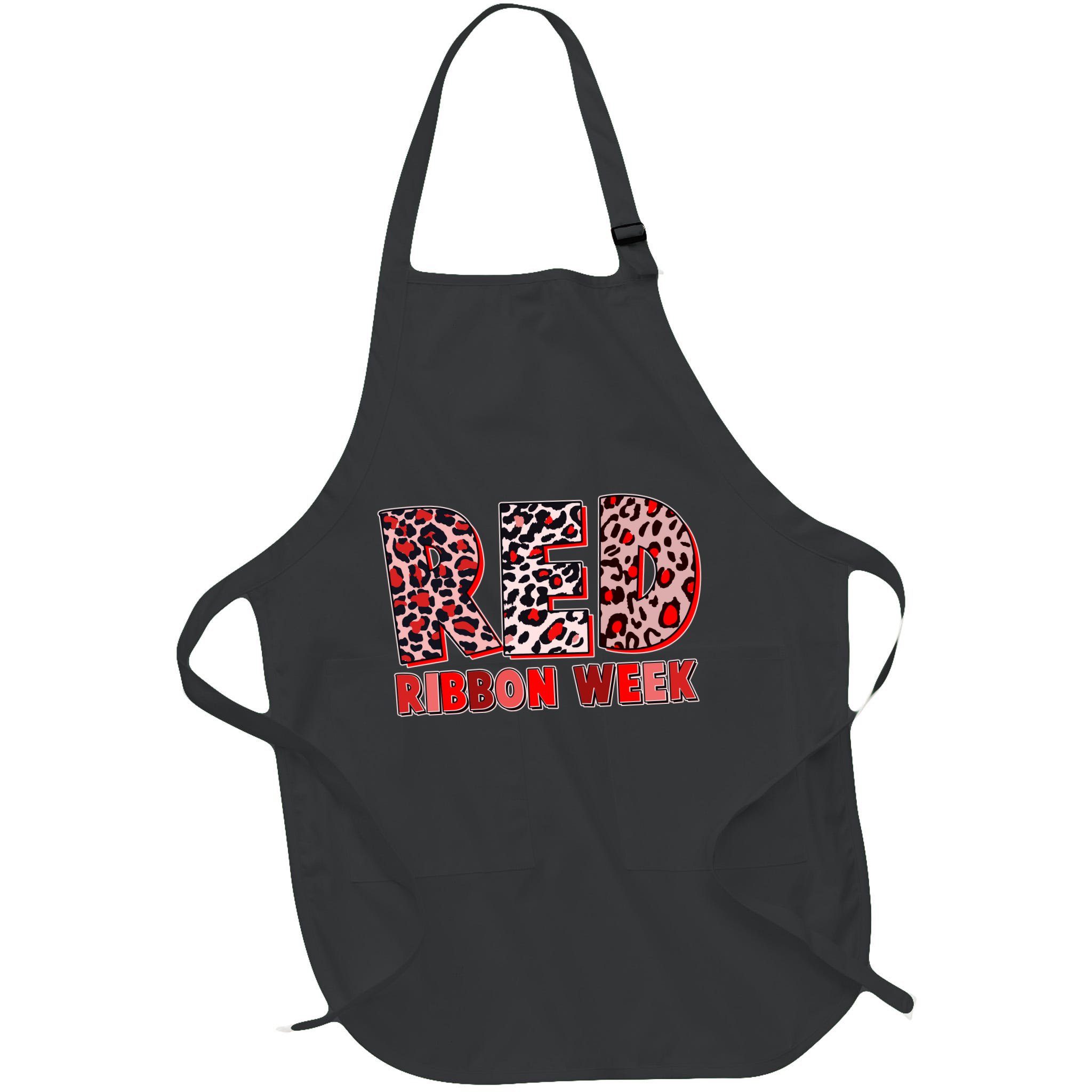 Red Ribbon Week Awareness Apron