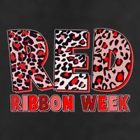 Red Ribbon Week Awareness Adult Drive Performance Visor