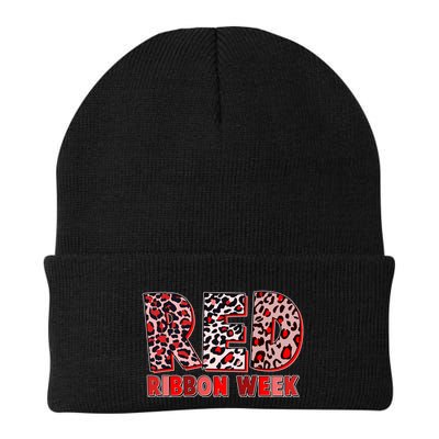 Red Ribbon Week Awareness Beanie