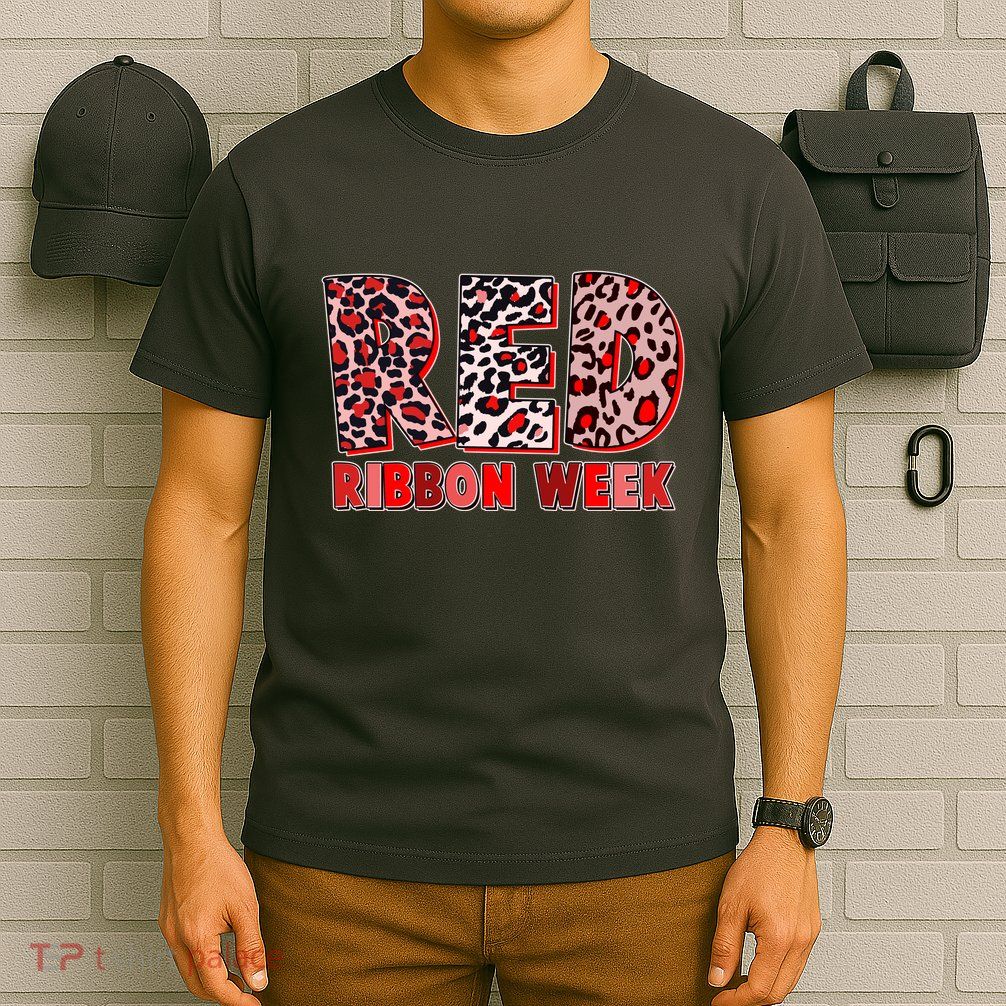 Red Ribbon Week Awareness T-Shirt