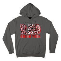 Red Ribbon Week Awareness Tall Hoodie