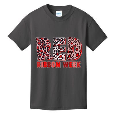 Red Ribbon Week Awareness Kids T-Shirt