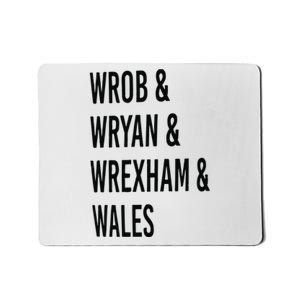 Rob Ryan Wrexham Wales Rob And Ryan Mousepad