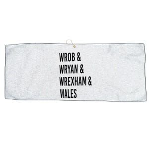 Rob Ryan Wrexham Wales Rob And Ryan Large Microfiber Waffle Golf Towel