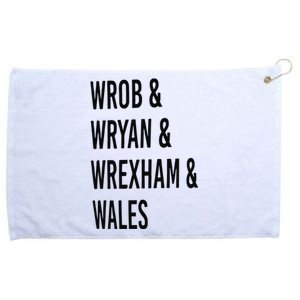 Rob Ryan Wrexham Wales Rob And Ryan Grommeted Golf Towel