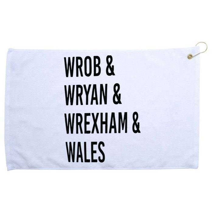 Rob Ryan Wrexham Wales Rob And Ryan Grommeted Golf Towel