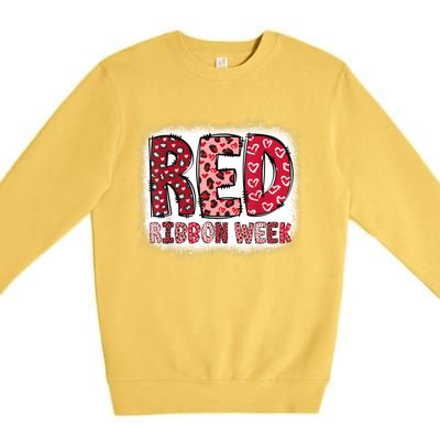 Red Ribbon Week Premium Crewneck Sweatshirt