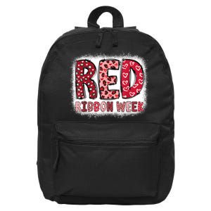 Red Ribbon Week 16 in Basic Backpack