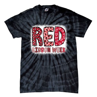 Red Ribbon Week Tie-Dye T-Shirt