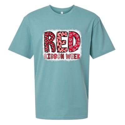 Red Ribbon Week Sueded Cloud Jersey T-Shirt