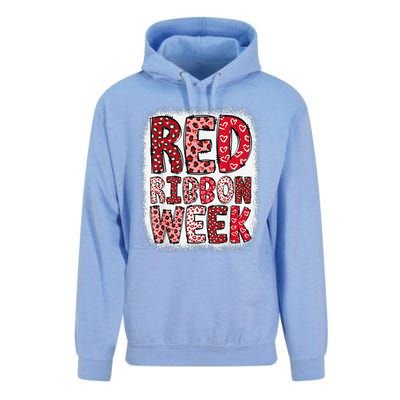 Red Ribbon Week Gift Unisex Surf Hoodie