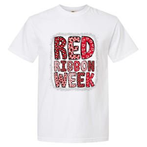 Red Ribbon Week Gift Garment-Dyed Heavyweight T-Shirt