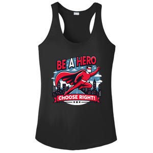 Red Ribbon Week Awareness For Students And Teachers Ladies PosiCharge Competitor Racerback Tank