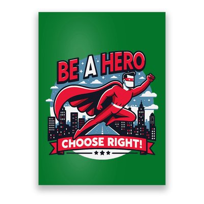 Red Ribbon Week Awareness For Students And Teachers Poster
