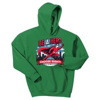 Red Ribbon Week Awareness For Students And Teachers Kids Hoodie