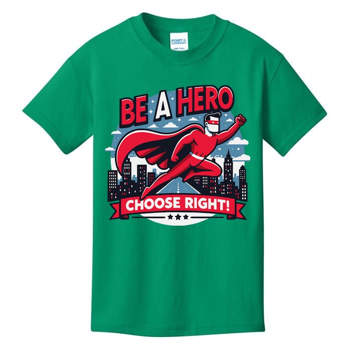 Red Ribbon Week Awareness For Students And Teachers Kids T-Shirt