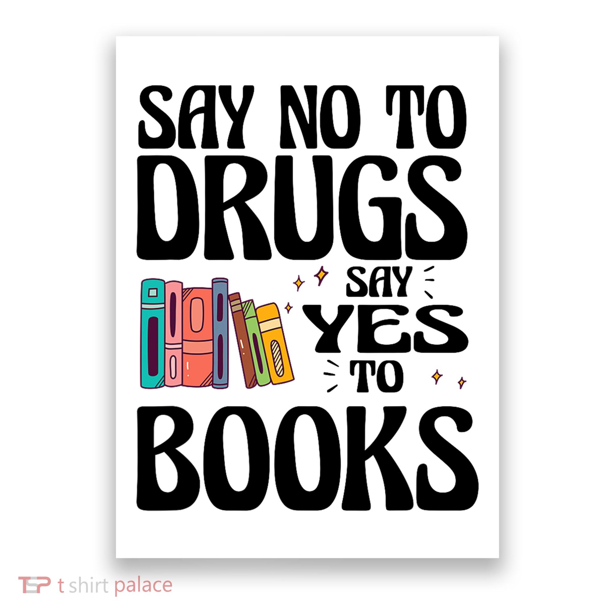 Red Ribbon Week Say No To Drugs Say Yes To Books Drug Free Poster