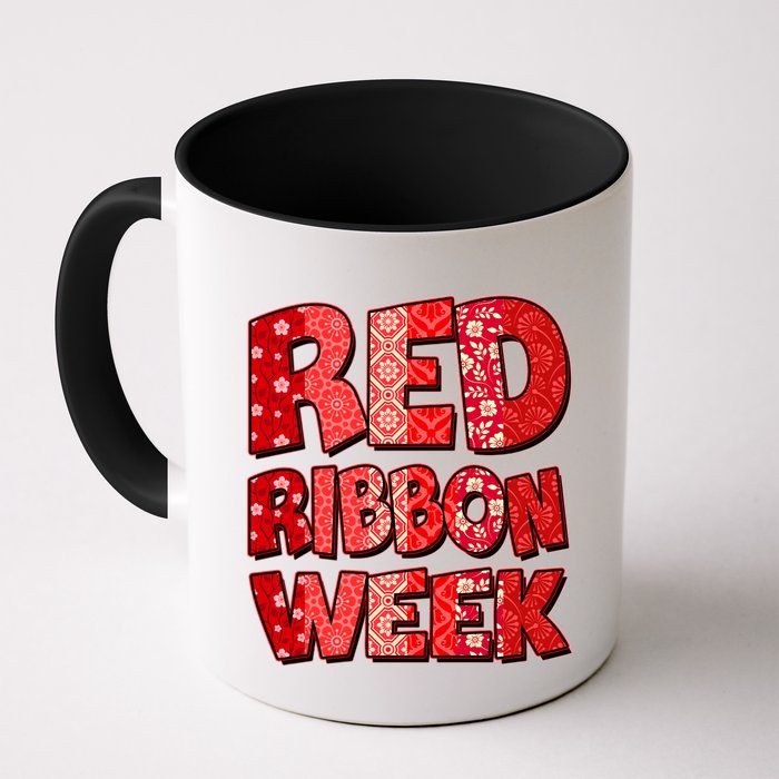 Red Ribbon Weekend Substance Abuse Awareness Mug