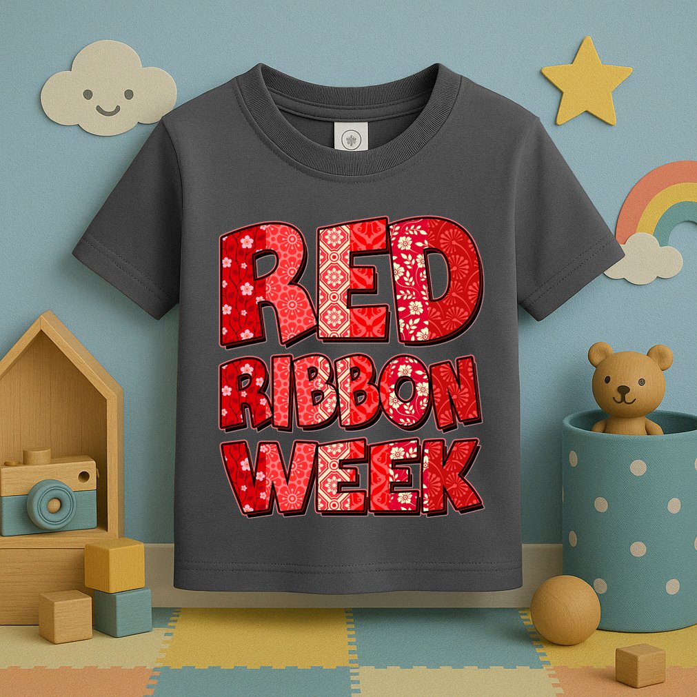 Red Ribbon Weekend Substance Abuse Awareness Toddler T-Shirt