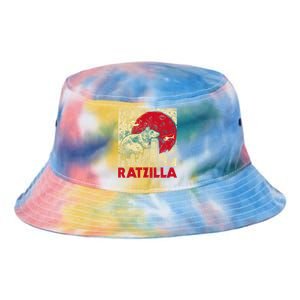 Ratzilla Rat Whisperer Rodent Lover Rat Lover Tie Dye Newport Bucket Hat