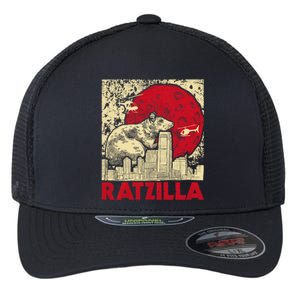 Ratzilla Rat Whisperer Rodent Lover Rat Lover Flexfit Unipanel Trucker Cap