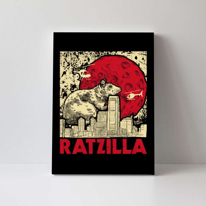 Ratzilla Rat Whisperer Rodent Lover Rat Lover Canvas