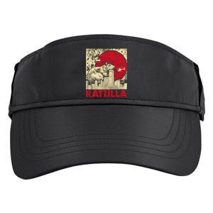 Ratzilla Rat Whisperer Rodent Lover Rat Lover Adult Drive Performance Visor