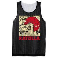 Ratzilla Rat Whisperer Rodent Lover Rat Lover Mesh Reversible Basketball Jersey Tank