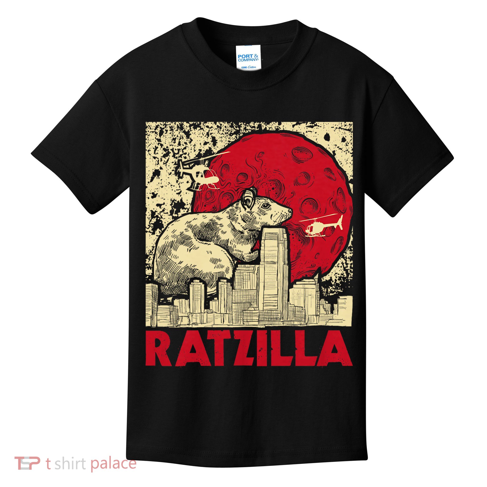 Ratzilla Rat Whisperer Rodent Lover Rat Lover Kids T-Shirt