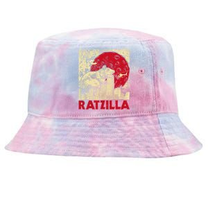 Ratzilla Rat Whisperer Rodent Lover Rat Lover Tie-Dyed Bucket Hat