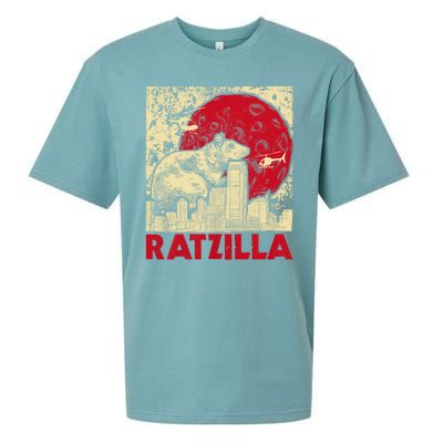 Ratzilla Rat Whisperer Rodent Lover Rat Lover Sueded Cloud Jersey T-Shirt