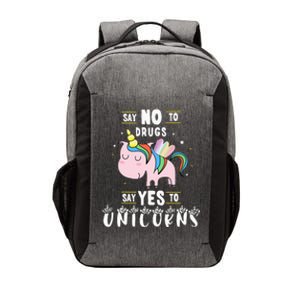 Red Ribbon Week Say No To Drugs Say Yes to Unicorns Gift Vector Backpack