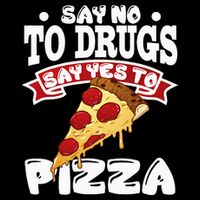 Red Ribbon Week Say No To Drugs Say Yes To Pizza Cooling Performance Crew T-Shirt