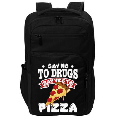 Red Ribbon Week Say No To Drugs Say Yes To Pizza Impact Tech Backpack