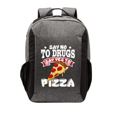 Red Ribbon Week Say No To Drugs Say Yes To Pizza Vector Backpack