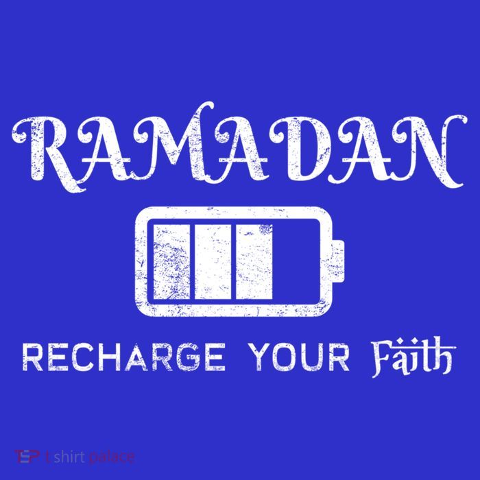Ramadan Recharge Your Faith Islamic Fasting Clothing Muslim Meaningful Gift T-Shirt