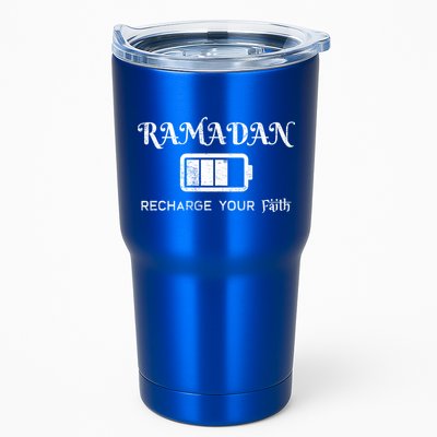 Ramadan Recharge Your Faith Islamic Fasting Clothing Muslim Meaningful Gift Tumbler