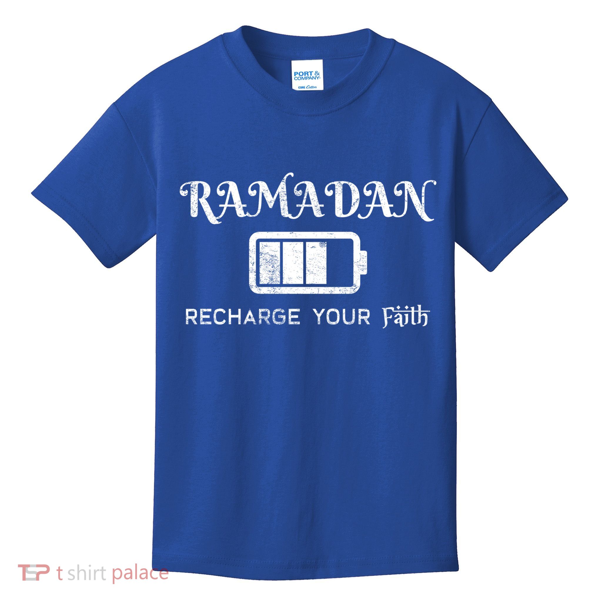 Ramadan Recharge Your Faith Islamic Fasting Clothing Muslim Meaningful Gift Kids T-Shirt