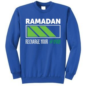 Ramadan Recharge Your I Fasting Muslim Ramadan Kareem Funny Gift Sweatshirt