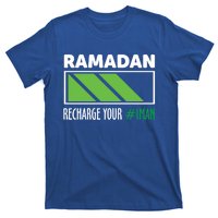 Ramadan Recharge Your I Fasting Muslim Ramadan Kareem Funny Gift T-Shirt