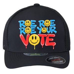 Roe Roe Your Vote Right Political 2024 Election Flexfit Unipanel Trucker Cap