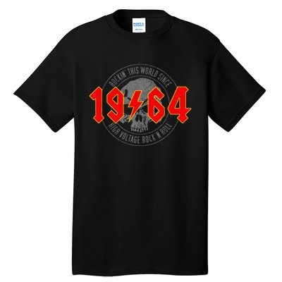 Rockin Since 1964 Classic Rock 1964 Birthday Tall T-Shirt