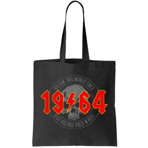 Rockin Since 1964 Classic Rock 1964 Birthday Tote Bag