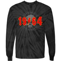 Rockin Since 1964 Classic Rock 1964 Birthday Tie-Dye Long Sleeve Shirt